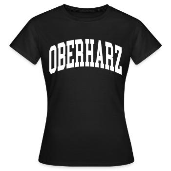 Upper Harz - Women's T-Shirt - black - Front - AI Model Female 172 dark (172cm)