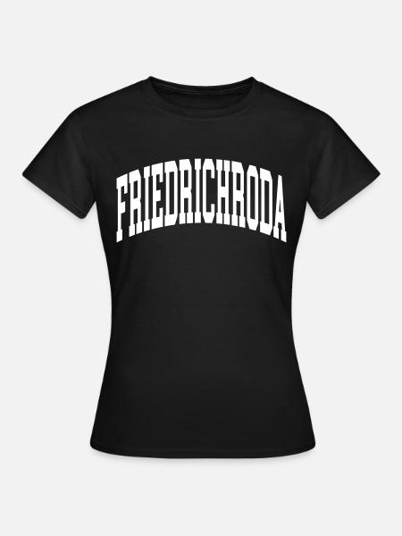 Friedrichroda - Frauen T-Shirt - Schwarz