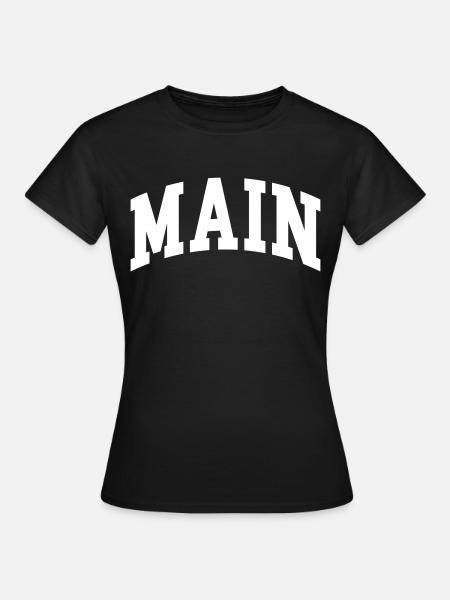 Main - Frauen T-Shirt - Schwarz