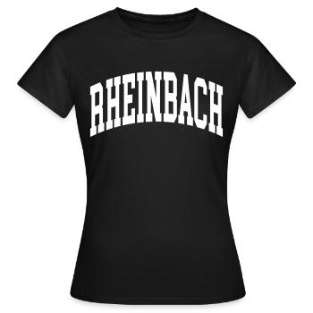 Canton de Rheinbach - T-shirt Femme - noir - Devant - AI Model Female 172 dark (172cm)