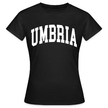Ombrie - T-shirt Femme - noir - Devant - AI Model Female 172 dark (172cm)