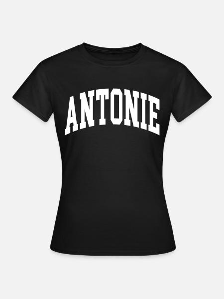 Antonie - Frauen T-Shirt - Schwarz