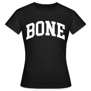 Bone - Women's T-Shirt - black - Front - AI Model Female 172 dark (172cm)