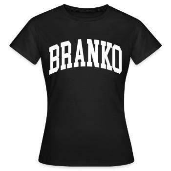 Scott - Women's T-Shirt - black - Front - AI Model Female 172 dark (172cm)