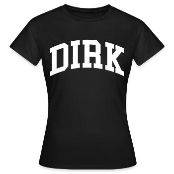 Dague - T-shirt Femme - noir - Devant - AI Model Female 172 dark (172cm)