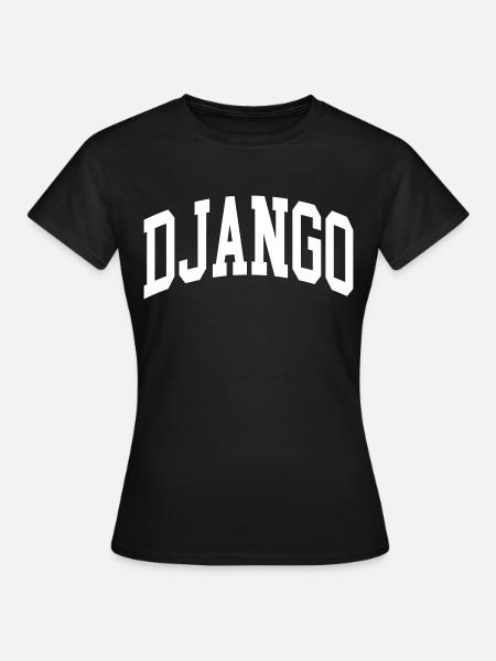 Django - Frauen T-Shirt - Schwarz