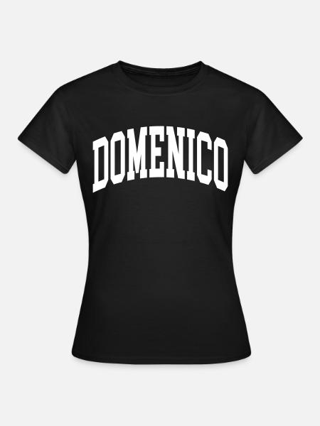 Domenico - Frauen T-Shirt - Schwarz