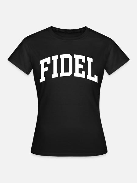 Fidel - Frauen T-Shirt - Schwarz