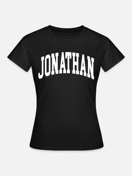 Jonathan - Frauen T-Shirt - Schwarz