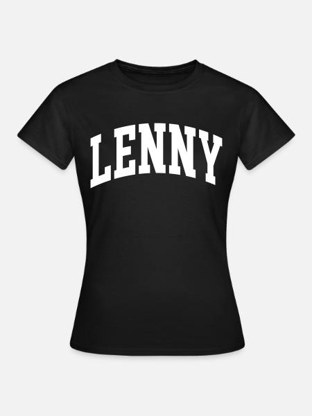 Lenny - Frauen T-Shirt - Schwarz