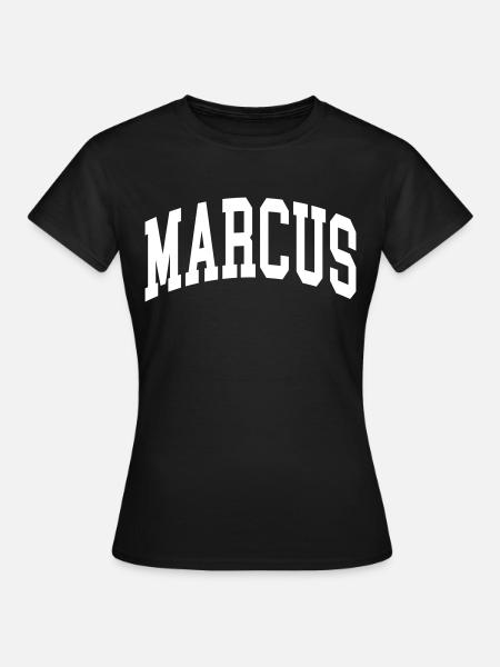 Marcus - Frauen T-Shirt - Schwarz