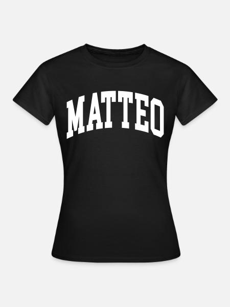 Matteo - Frauen T-Shirt - Schwarz