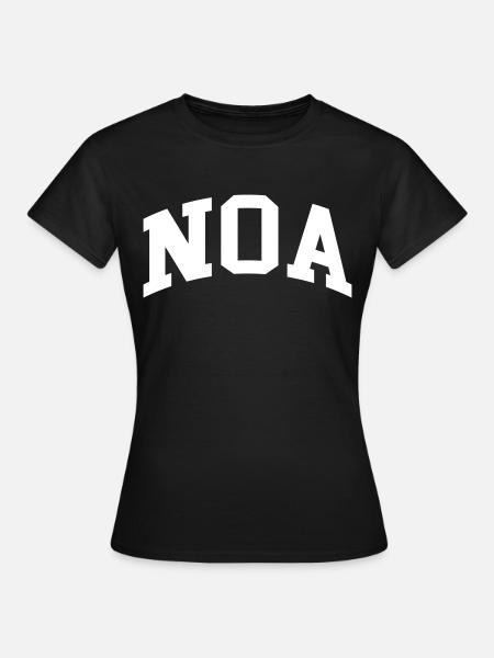 Noa - Frauen T-Shirt - Schwarz