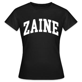 Panier - T-shirt Femme - noir - Devant - AI Model Female 172 dark (172cm)