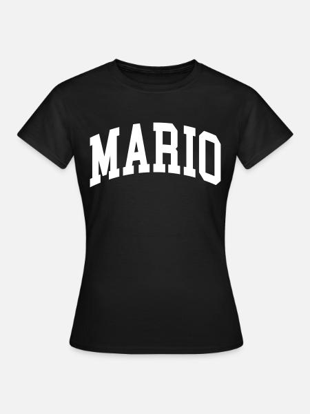 Mario - Frauen T-Shirt - Schwarz