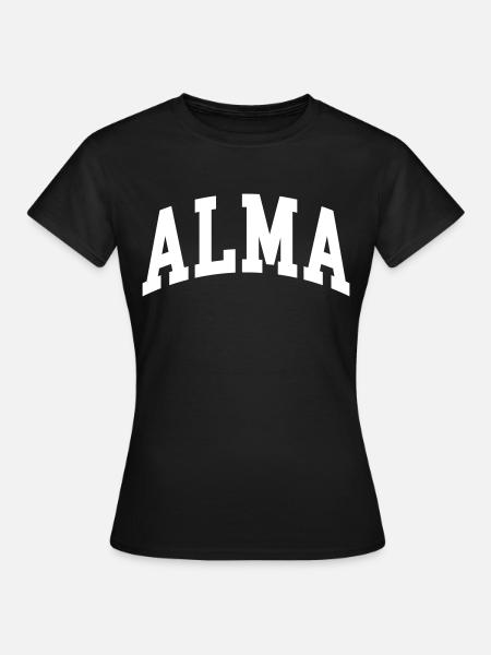 Alma - Frauen T-Shirt - Schwarz