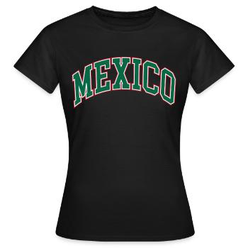 Mexique - T-shirt Femme - noir - Devant - AI Model Female 172 dark (172cm)