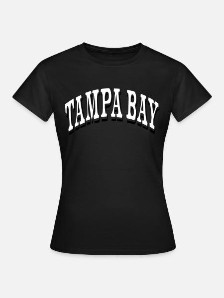 Tampa Bay - Frauen T-Shirt - Schwarz
