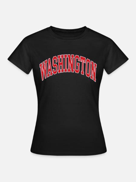 Washington - Frauen T-Shirt - Schwarz
