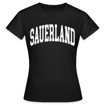 Sauerland - Women's T-Shirt - black - Front - AI Model Female 172 dark (172cm)