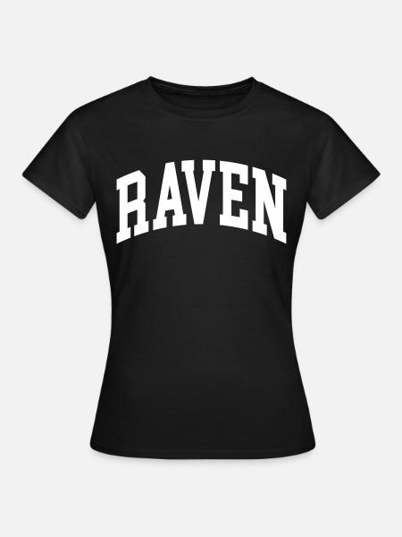 Raven - Frauen T-Shirt - Schwarz