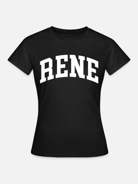 Rene - Frauen T-Shirt - Schwarz