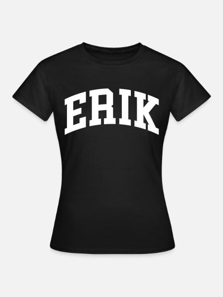 Erik - Frauen T-Shirt - Schwarz