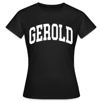 Scott - Women's T-Shirt - black - Front - AI Model Female 172 dark (172cm)