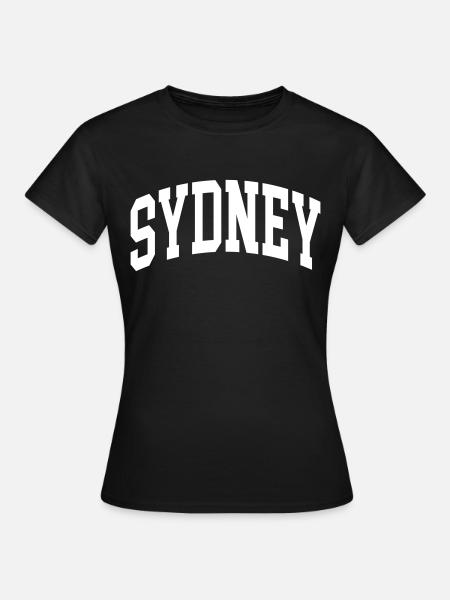 Sydney - Frauen T-Shirt - Schwarz