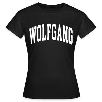 Wolfgang - T-shirt Femme - noir - Devant - AI Model Female 172 dark (172cm)