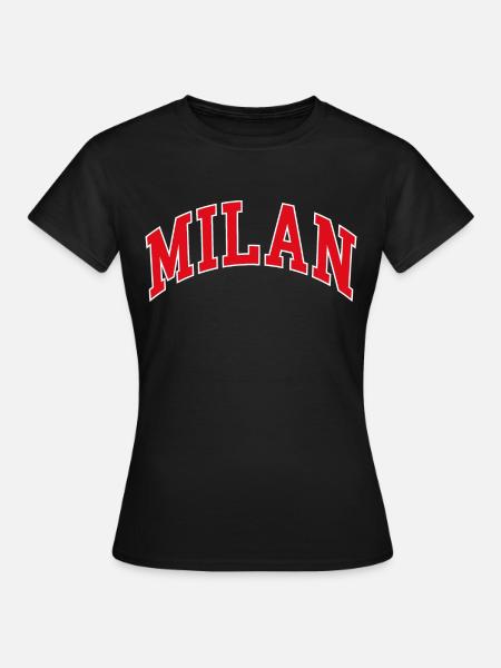 Milan - Frauen T-Shirt - Schwarz