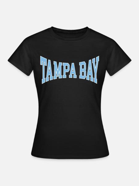 Tampa Bay - Frauen T-Shirt - Schwarz