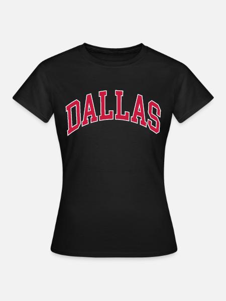 Dallas - Frauen T-Shirt - Schwarz