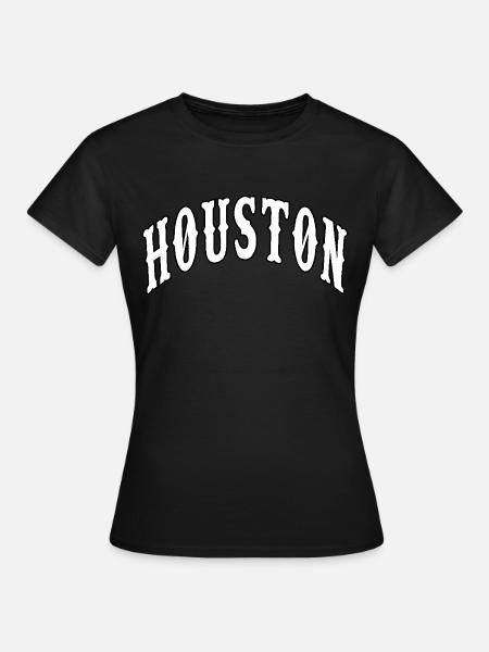Houston - Frauen T-Shirt - Schwarz