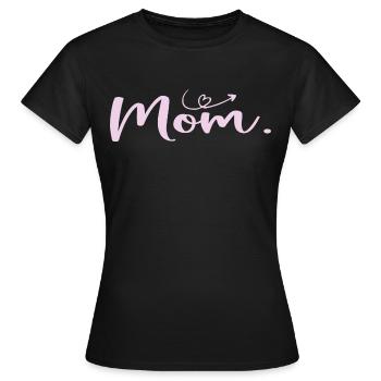 Maman Fête des Mères - Cadeau Journée de la Femme - T-shirt Femme - noir - Devant - AI Model Female 172 dark (172cm)