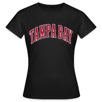 Tampa Bay - Women's T-Shirt - black - Front - AI Model Female 172 dark (172cm)