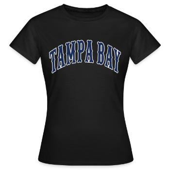 Tampa Bay - Women's T-Shirt - black - Front - AI Model Female 172 dark (172cm)