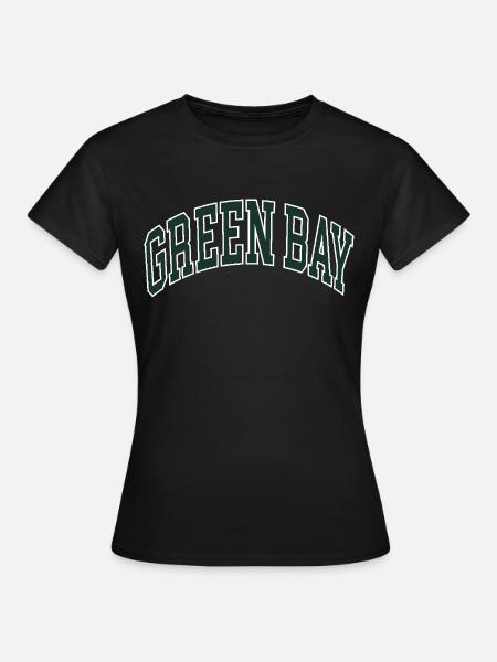 Green Bay - Frauen T-Shirt - Schwarz