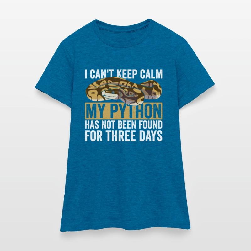 Königspython Bananenkugel Python Frauen T-Shirt