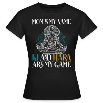 Chakra Heilung Und Reiki - Frauen T-Shirt - Schwarz - Vorne - AI Model Female 172 dark (172cm)