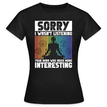 Reiki - T-shirt Femme - noir - Devant - AI Model Female 172 dark (172cm)