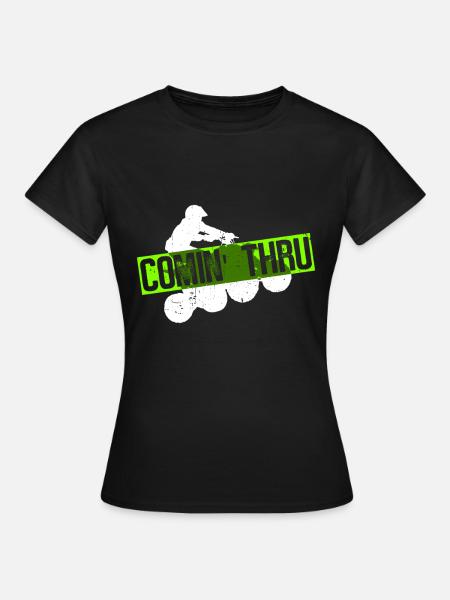 Viereck - Frauen T-Shirt - Schwarz