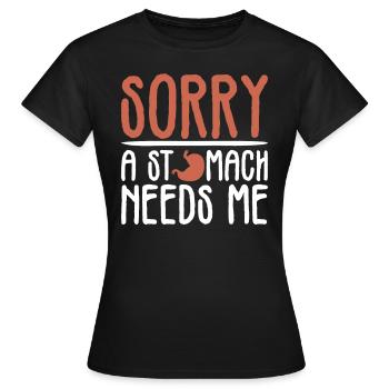Magenchirurg Adipositaschirurgie - Frauen T-Shirt - Schwarz - Vorne - AI Model Female 172 dark (172cm)