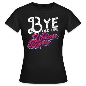 Magenbypass Chirurgie Bariatrische Chirurgie - T-shirt Femme - noir - Devant - AI Model Female 172 dark (172cm)
