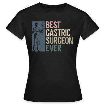 Magenchirurg Chirurg Adipositaschirurgie - Frauen T-Shirt - Schwarz - Vorne - AI Model Female 172 dark (172cm)