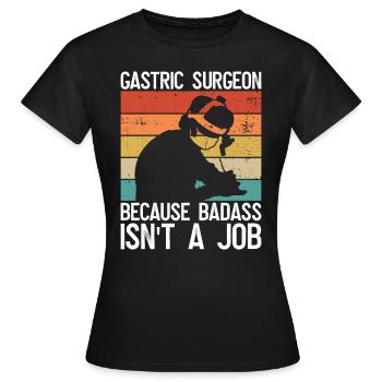 Magenchirurg Und Adipositaschirurgie - Frauen T-Shirt - Schwarz - Vorne - AI Model Female 172 dark (172cm)