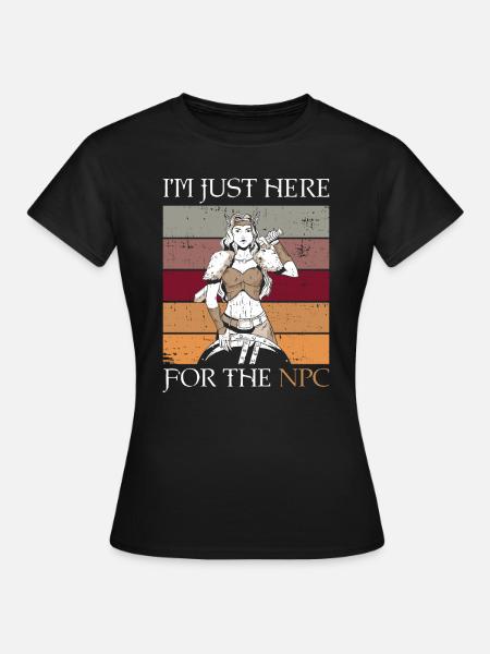 Rollenspiele Und Npc Larper Larp - Frauen T-Shirt - Schwarz