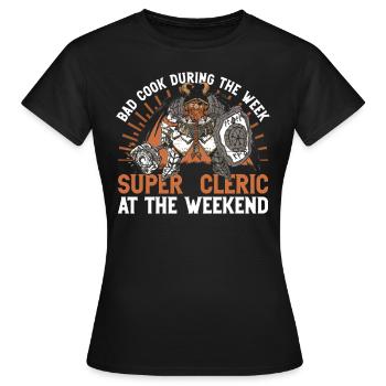 Larping Und Larper - T-shirt Femme - noir - Devant - AI Model Female 172 dark (172cm)
