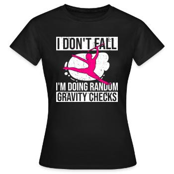Twirling Recitals Design Für Baton Twirler Und - Frauen T-Shirt - Schwarz - Vorne - AI Model Female 172 dark (172cm)