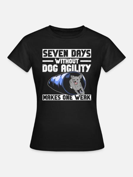 Hunde-agility-trainer-design Für - Frauen T-Shirt - Schwarz
